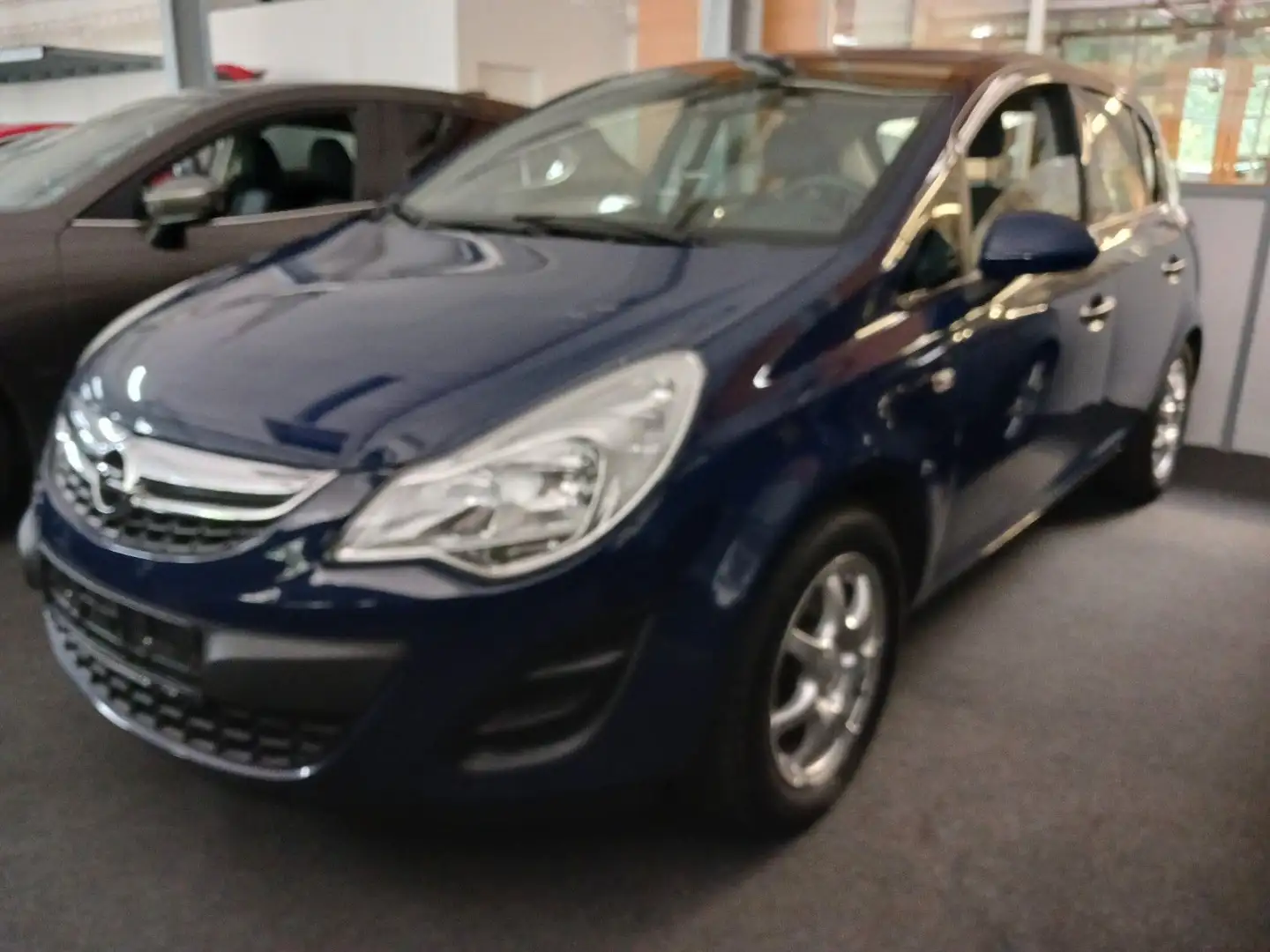 Opel Corsa D 1.2 PDC Blau - 1
