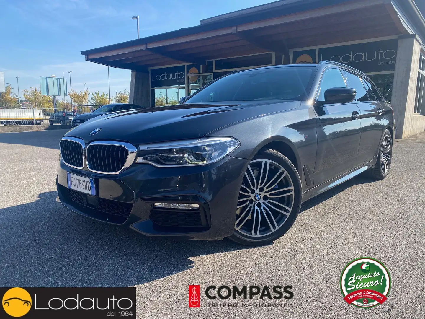 BMW 530 Touring xdrive Msport 265cv auto Чорний - 1