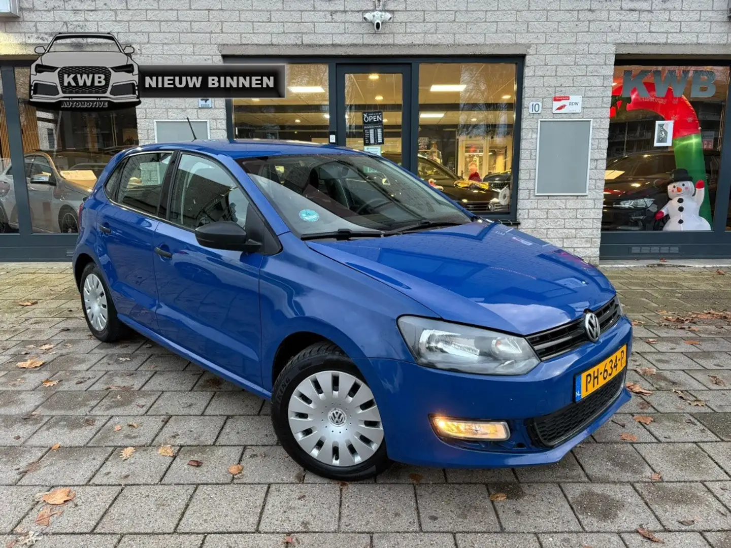Volkswagen Polo 1.2 5Drs Airco Carplay 4Nw schokdempers Beurt Blau - 1