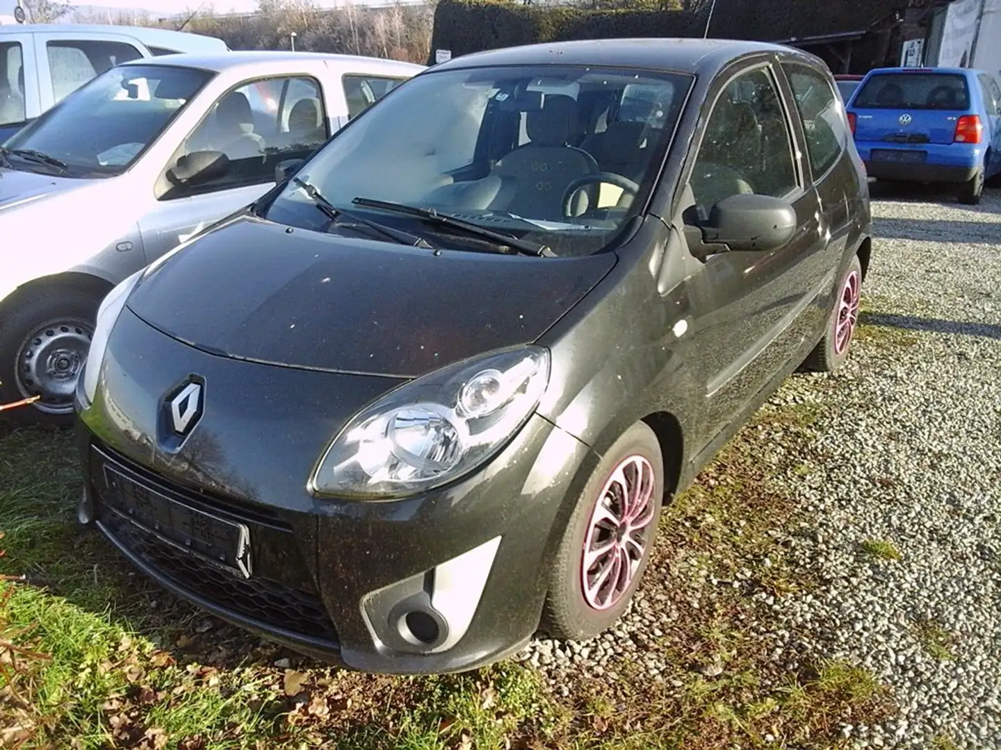 Renault Twingo Authentique/TÜV neu / met+Funk+CD+Sitzheiz./Eu5 Schwarz - 2