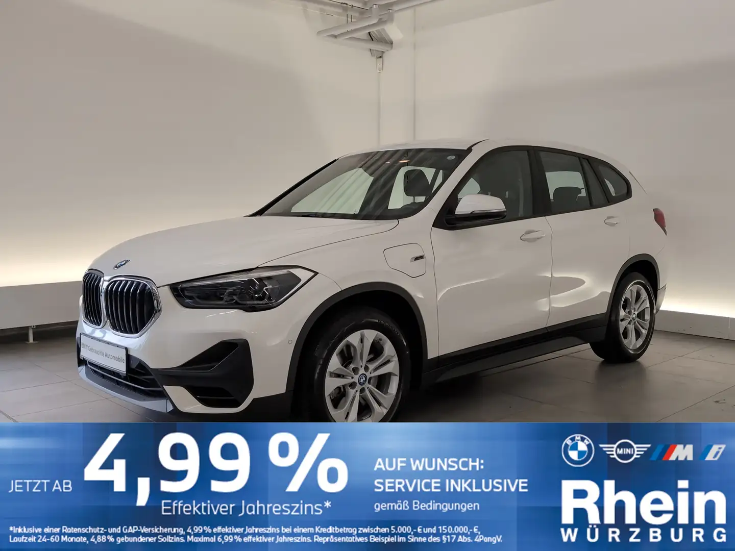 BMW X1 xDrive25e Advantage AHK/SHZ/PDC AHK/SHZ/PDC Blanc - 1