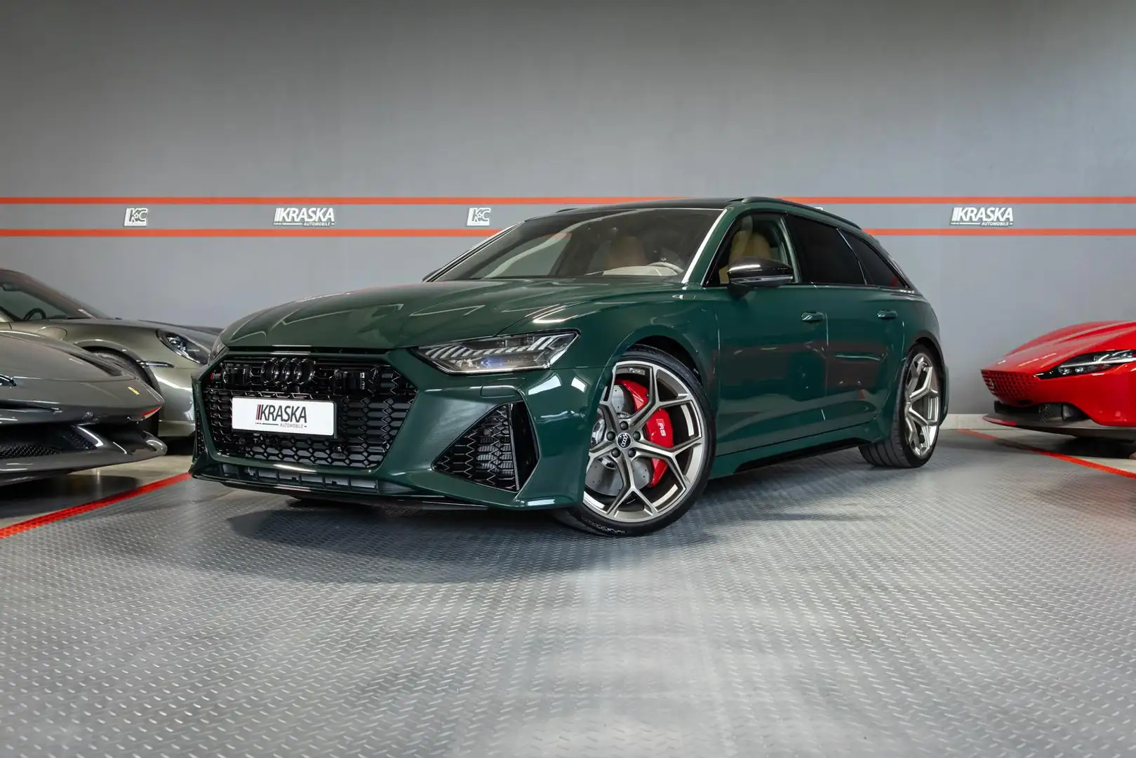 Audi RS6 4.0 TFSI quattro performance B&O STHZ RS-AGA Grün - 1