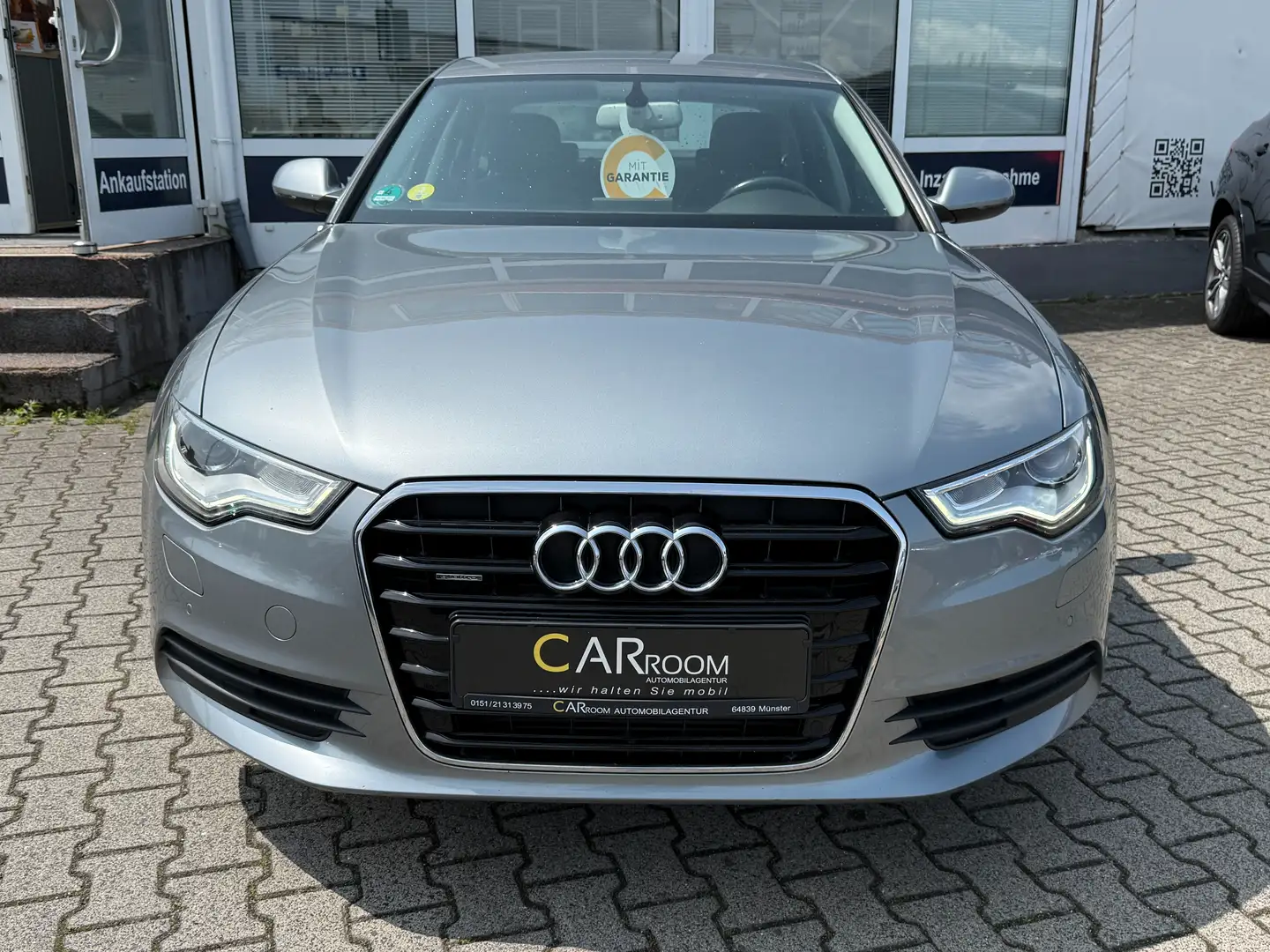 Audi A6 3.0 TDI Quattro*Ahk.*Scheckheftgepflegt* Grau - 2
