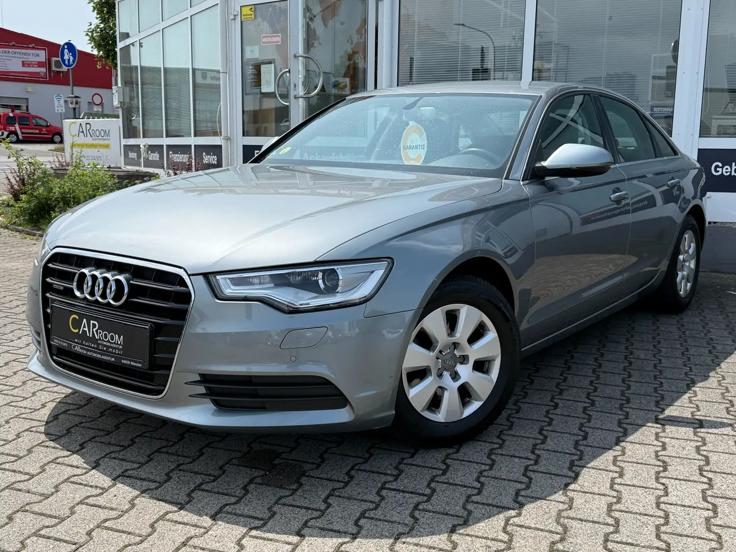 Audi A6 3.0 TDI Quattro*Ahk.*Scheckheftgepflegt* Grau - 1