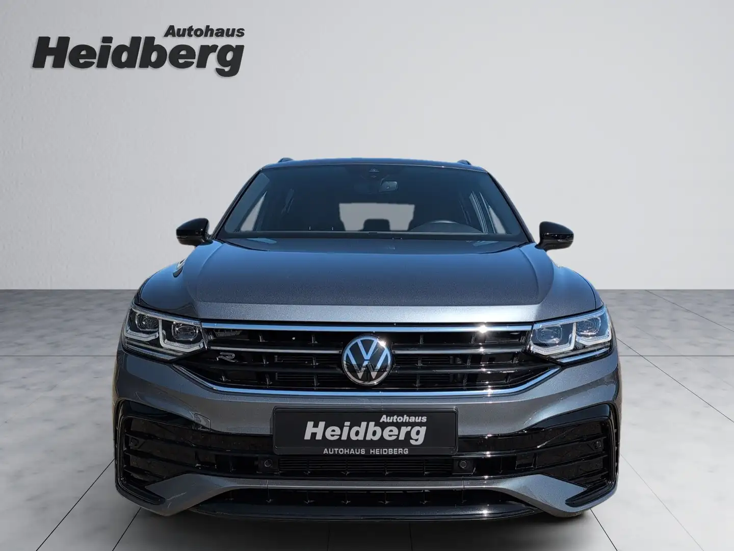 Volkswagen Tiguan Allspace 2.0 TDI 4M R-LINE BLACK AHK LEDER Memory 20" IQ Grigio - 2