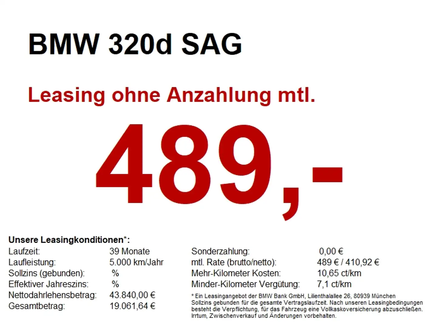 BMW 320 d SAG M Sport AHK/ACC+/LED+/AKUSTIK/360/AMBI Grau - 1