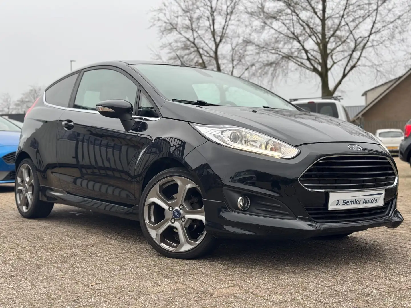 Ford Fiesta 1.0 EcoBoost ST-LINE TITANIUM 125PK LED NW.RIEM Schwarz - 2