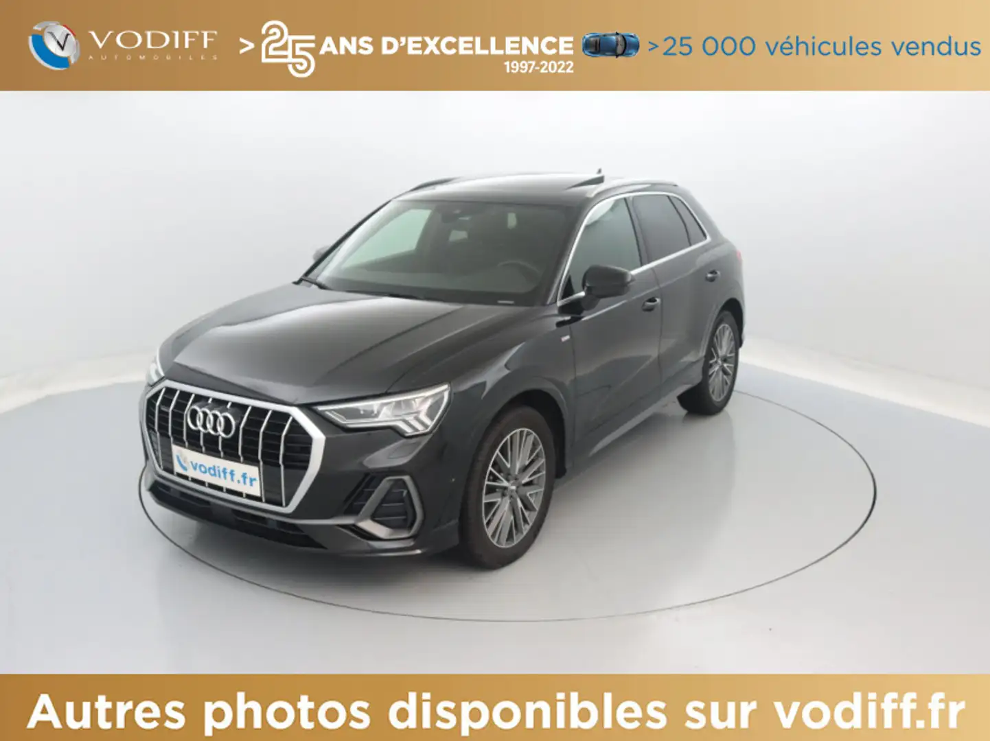 Audi Q3 45 TFSI QUATTRO 230 CV S-LINE S tronic Noir - 1