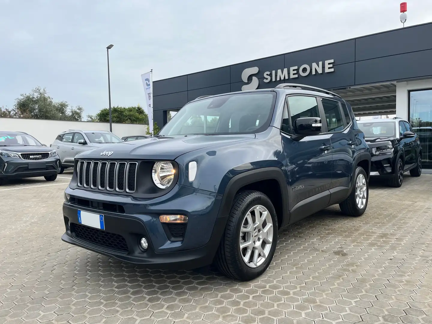 Jeep Renegade Renegade 1.5 turbo MHEV Limited 130cv DCT Automat Bleu - 1