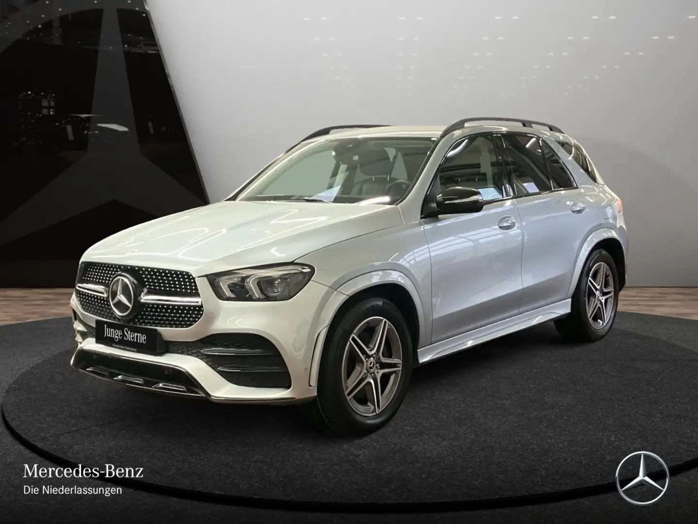 Mercedes-Benz GLE 350 de 4M AMG+NIGHT+AHK+LED+KAMERA+20"+SPUR+9G Silber - 2