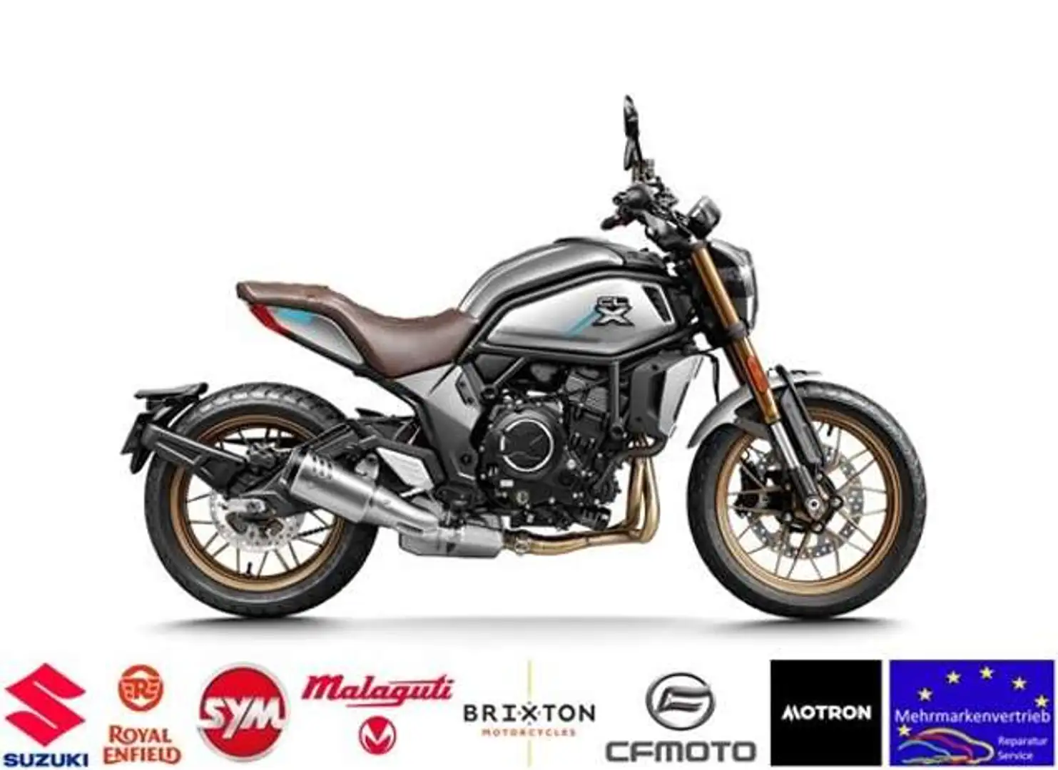 CFMOTO 700 CL-X Heritage ABS *geile Optik!* Grau - 1