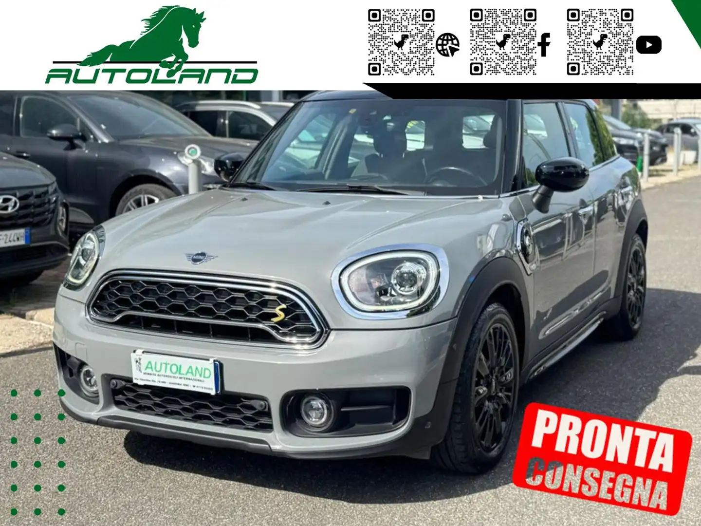 MINI Cooper SE Countryman 1.5 Hype Plug in ALL4 Auto UniPro Gris - 1