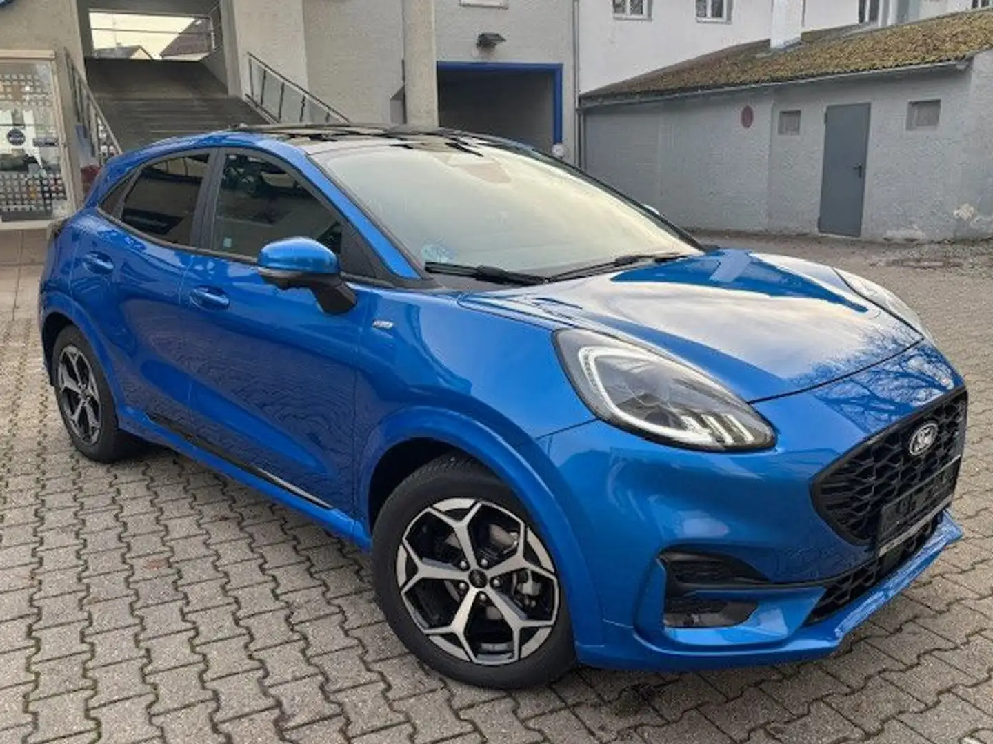 Ford Puma 1.0 EcoBoost MEHV ST-Line/PANO/AHK/ACC/SHZ/ Blau - 2
