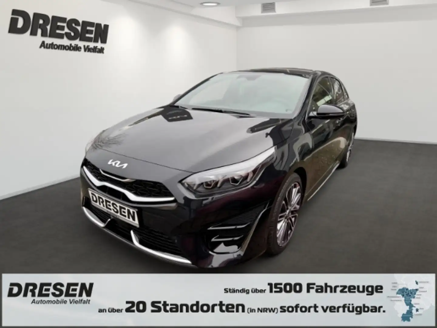 Kia ProCeed / pro_cee'd GT-Line 1.5 DCT NAVI,KLIMA,CARPLAY,SITZHZG Negro - 1