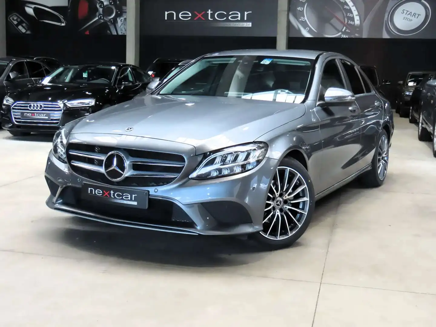 Mercedes-Benz C 200 d Berline 9GTRONIC ***LED-NAVI-CUIR-PARKING*** Gris - 1
