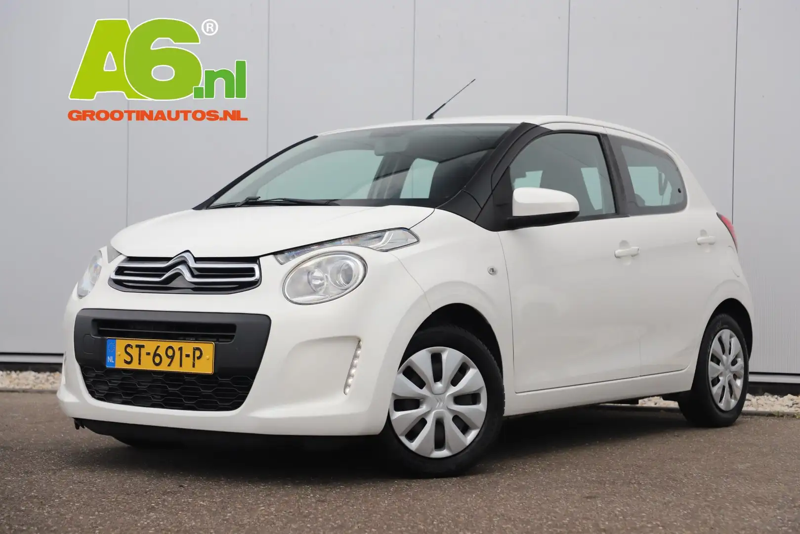 Citroen C1 1.0 e-VTi Feel 5drs Airco Radio Bluetooth Wit - 1