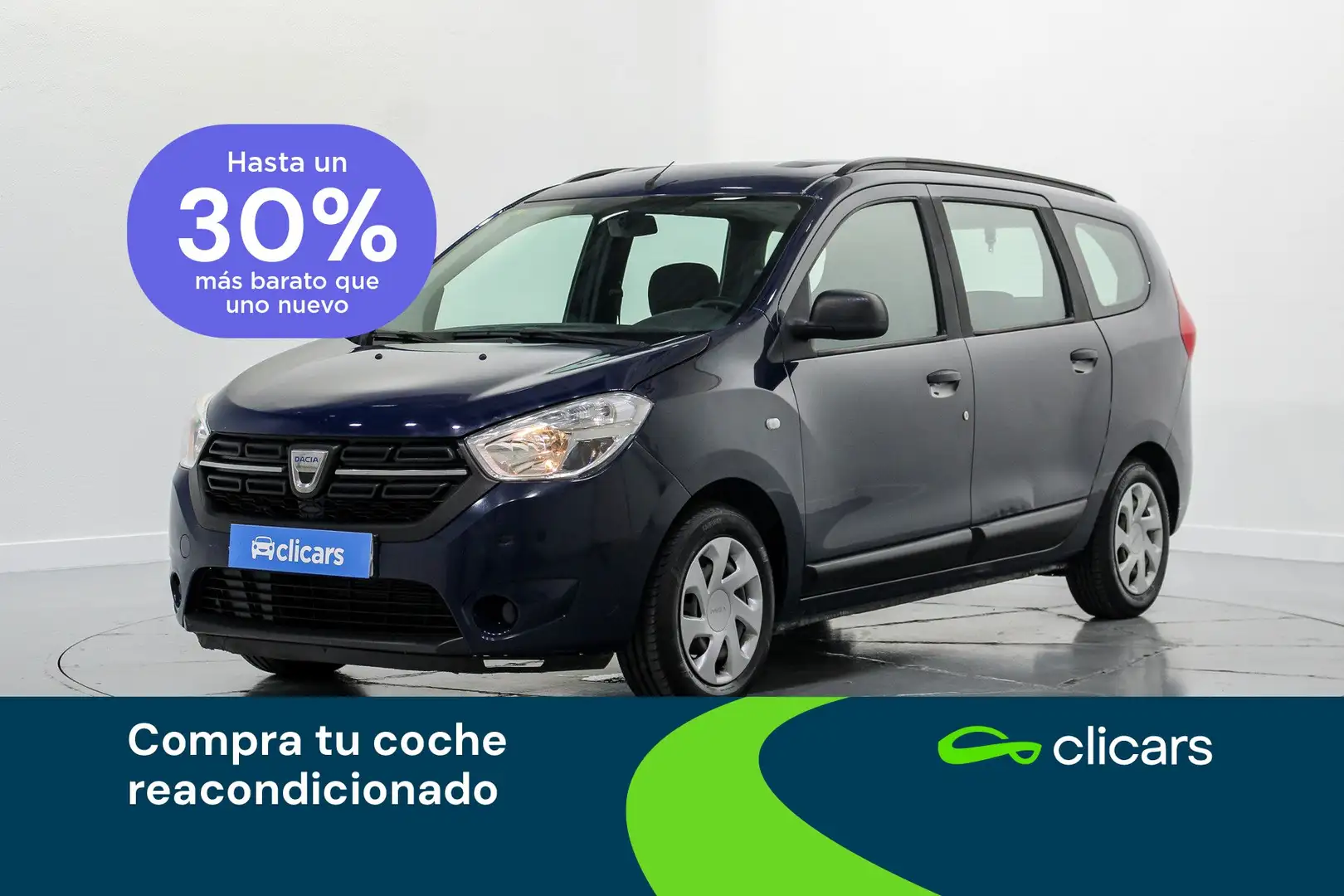 Dacia Lodgy 1.6 Essential 7pl. 75kW Gris - 1