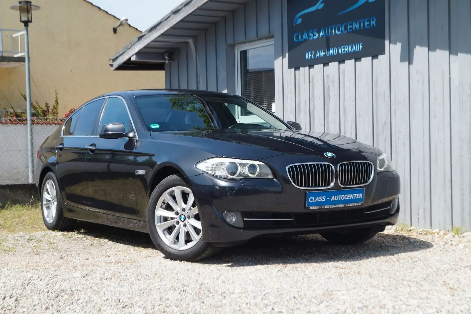 BMW 525 d Lim. |2.Hand|Navi|AHK|Bi-Xenon|Turbos neu Grau - 1