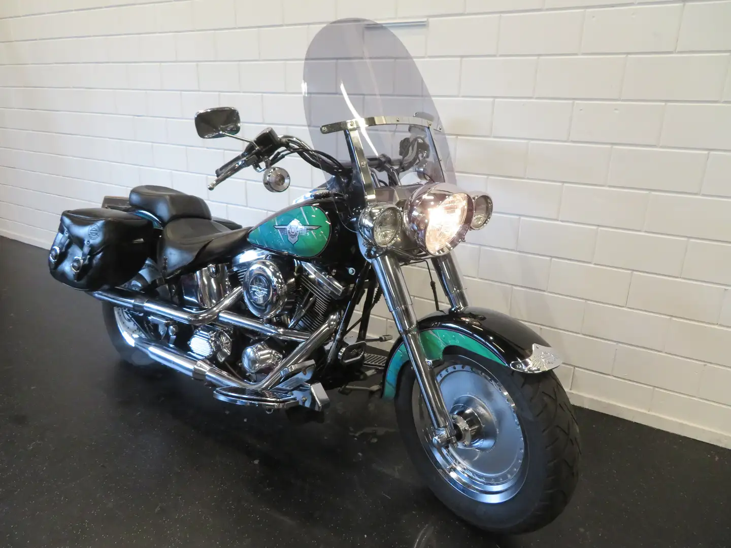 Harley-Davidson Fat Boy FLSTF FATBOY SOFTAIL 1340 Groen - 2