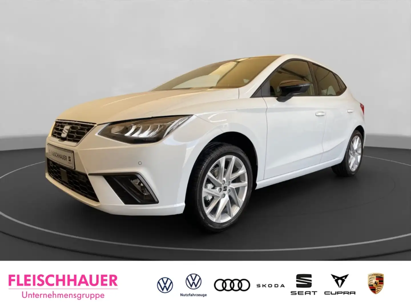 SEAT Ibiza FR 1.0 DSG Kamera PDC KESSY Sitzh. CarPlay Weiß - 1