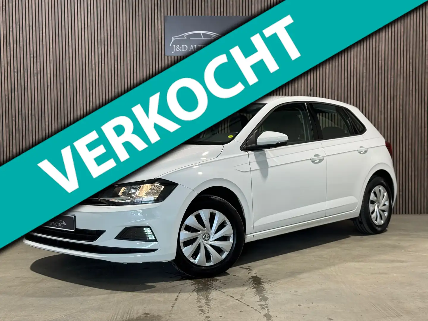 Volkswagen Polo 1.0 TSI Comfortline 2019 CRUISE CAR-PLAY Wit - 1