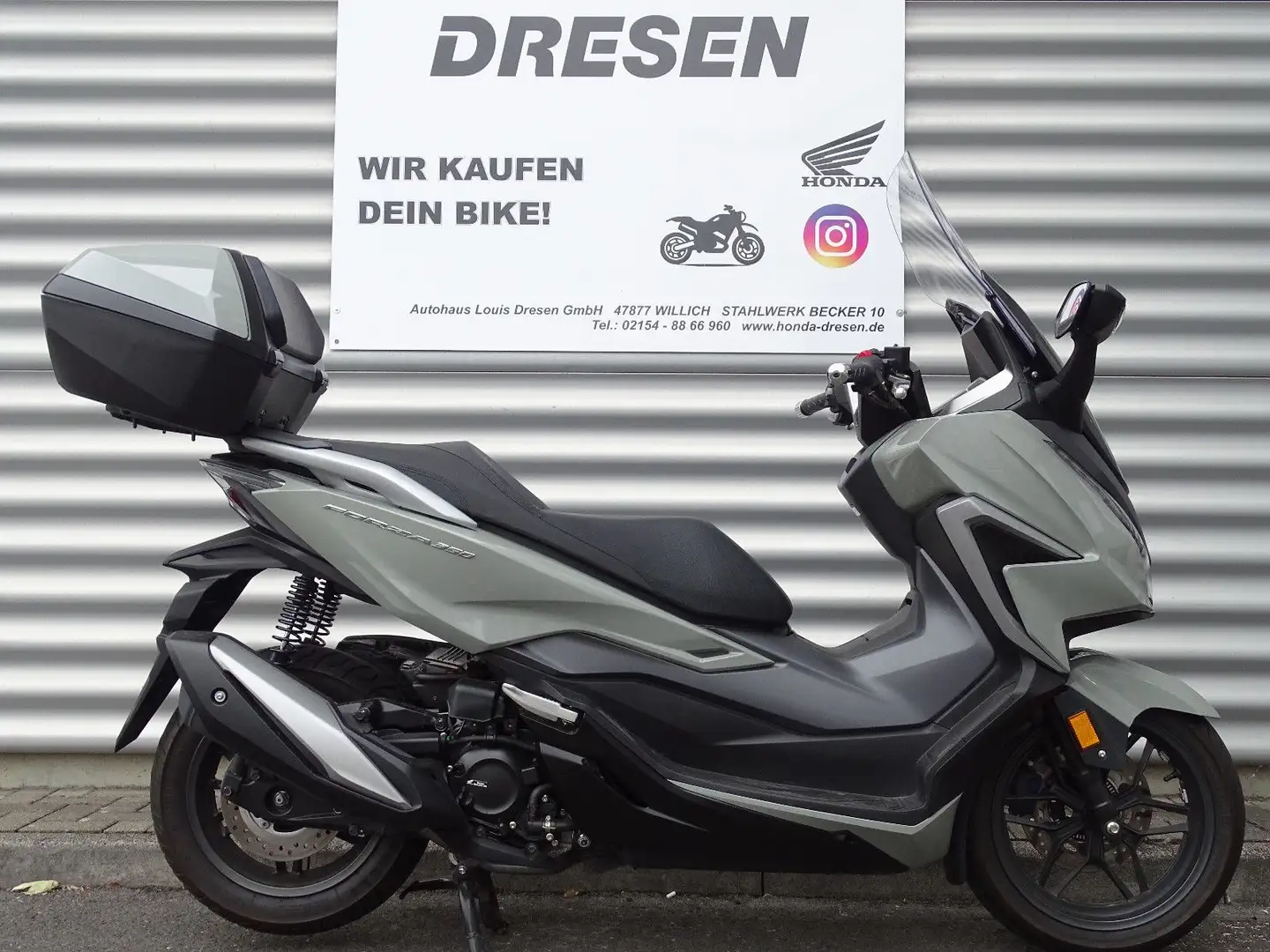 Honda NSS 350 Forza ABS * 6.000km * Grau - 1