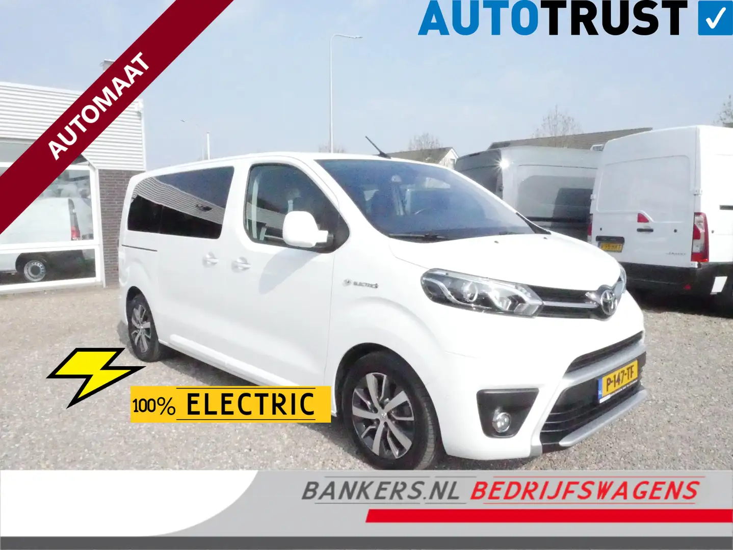 Toyota Proace Electric Shuttle 50kWh Battery, 8 Persoons Vol Opt Blanc - 1