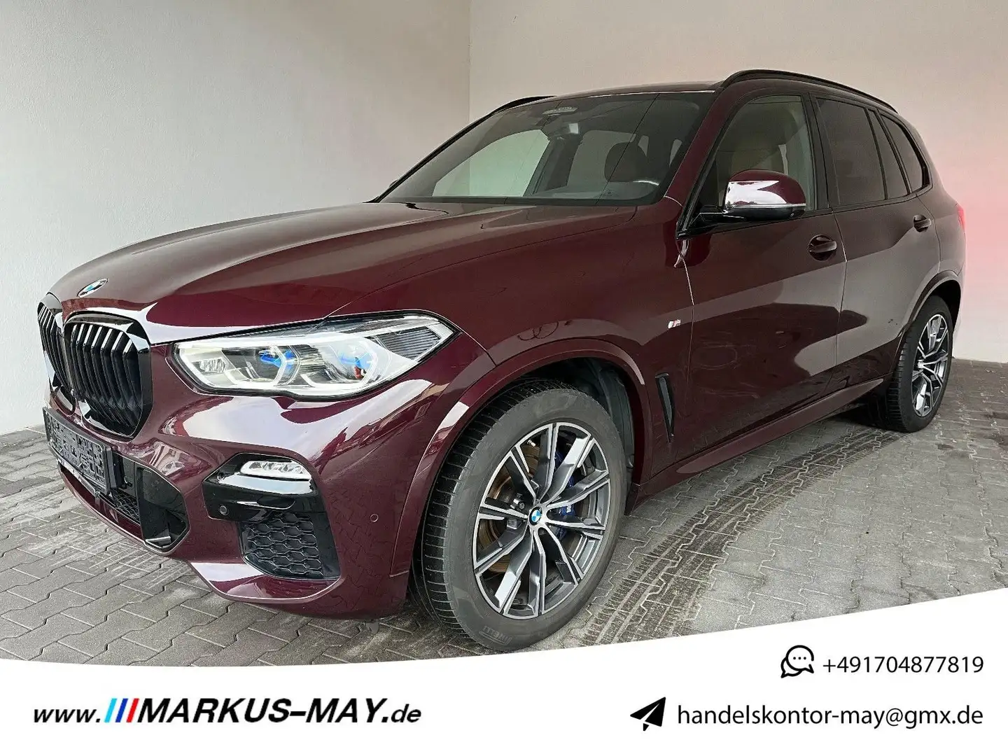 BMW X5 xDrive 30d M Sport Laser HUD 360° 4xShz ACC Rot - 1