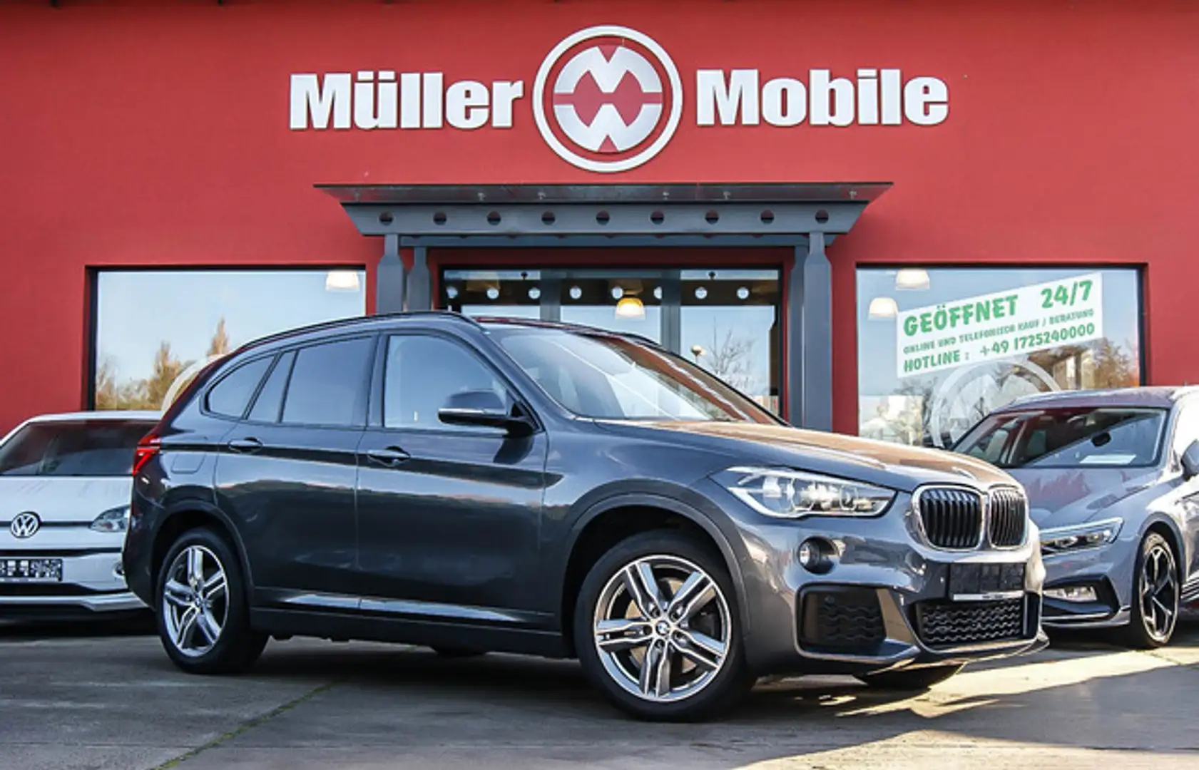 BMW X1 xDrive20d M Sport 4x4 HEADUP ANHZV NAVIGATION Grau - 1