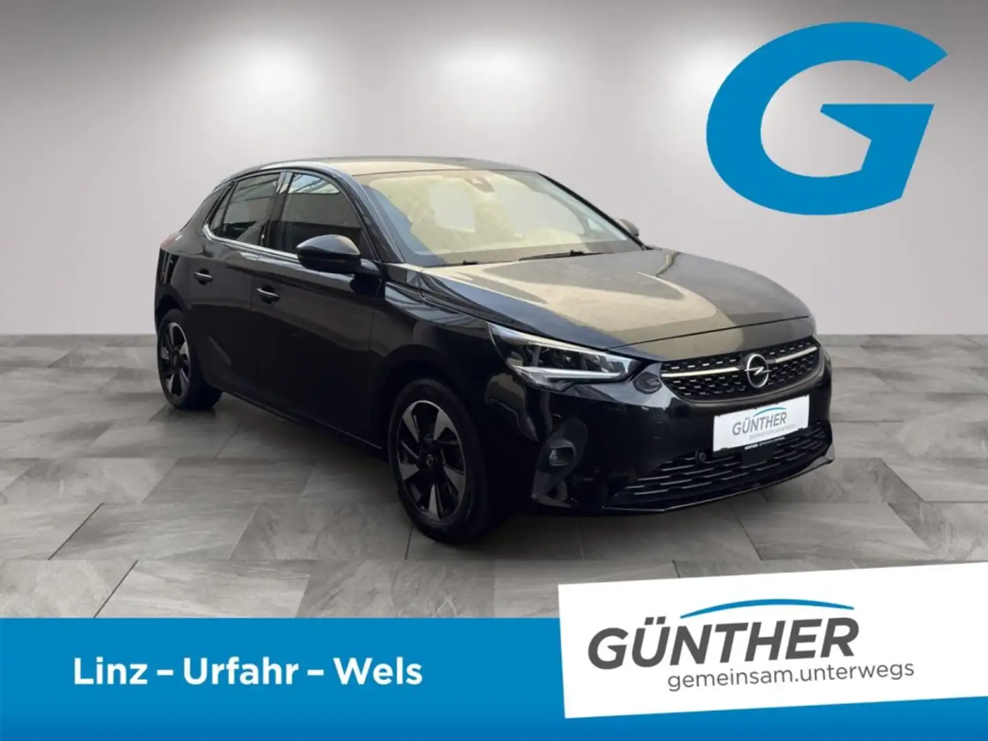 Opel Corsa-e Eleg. 3-phasig Schwarz - 2
