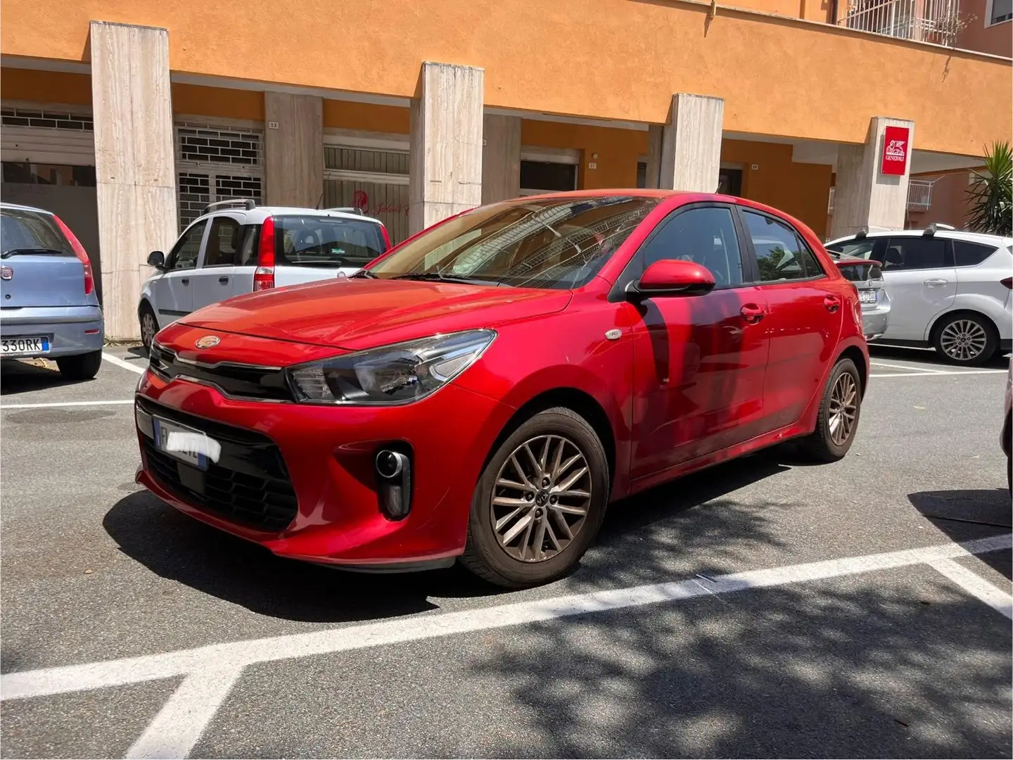 Kia Rio Rio IV 2017 1.2 mpi ACTIVE Rouge - 1