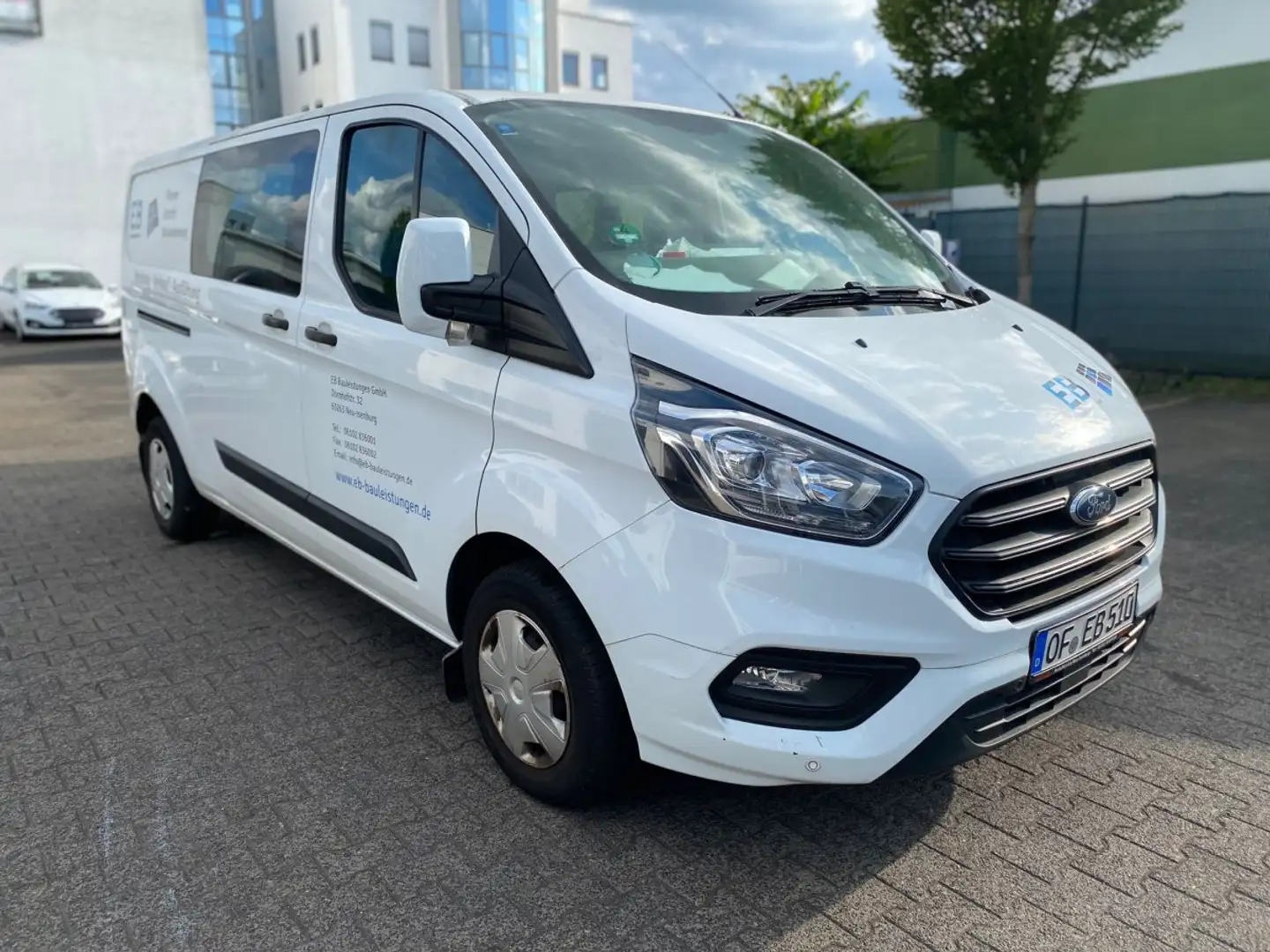 Ford Transit Custom 2.0 TDCi Trend 300 L2 Trend Klima Tempo AHK PDC Sp Weiß - 1