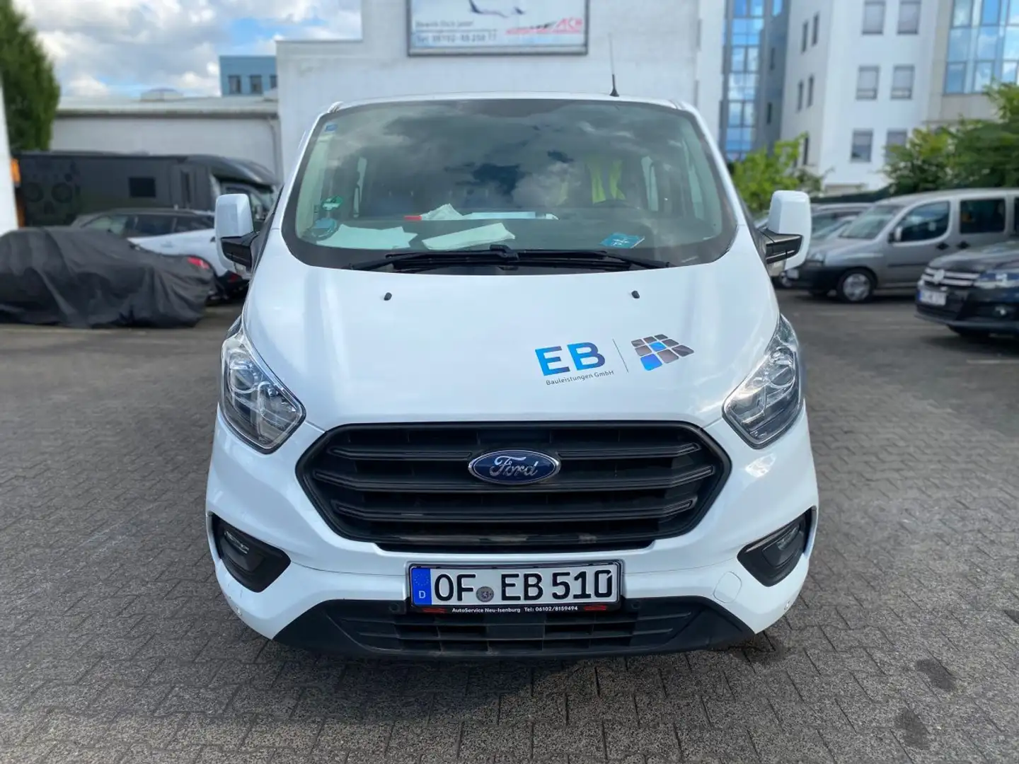 Ford Transit Custom 2.0 TDCi Trend 300 L2 Trend Klima Tempo AHK PDC Sp Weiß - 2