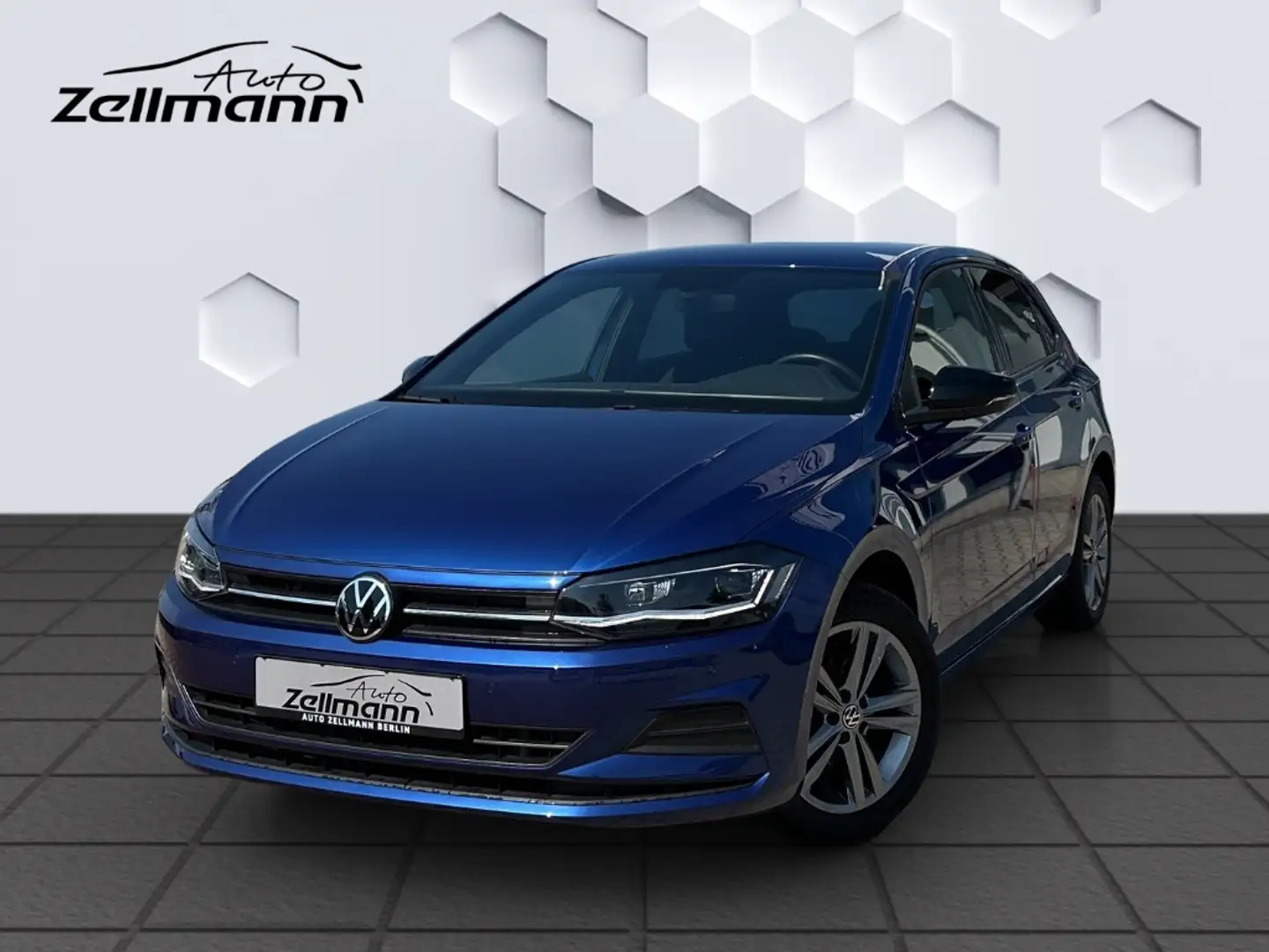 Volkswagen Polo United 1.0TSI 70kW LED PDC ACC WR Sitzheizung Fron Blau - 1