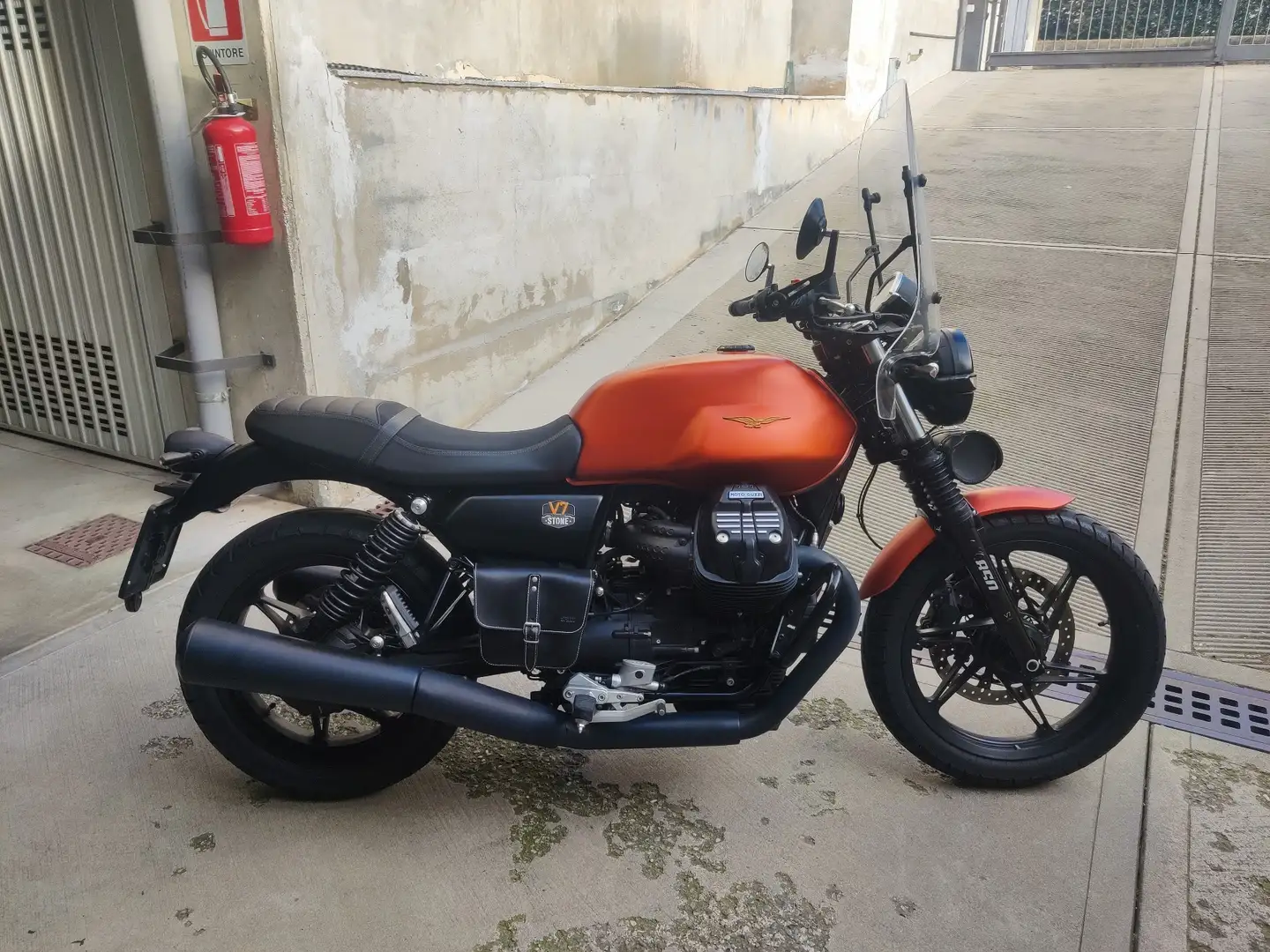 Moto Guzzi V 7 V7 centenario rame Portocaliu - 2