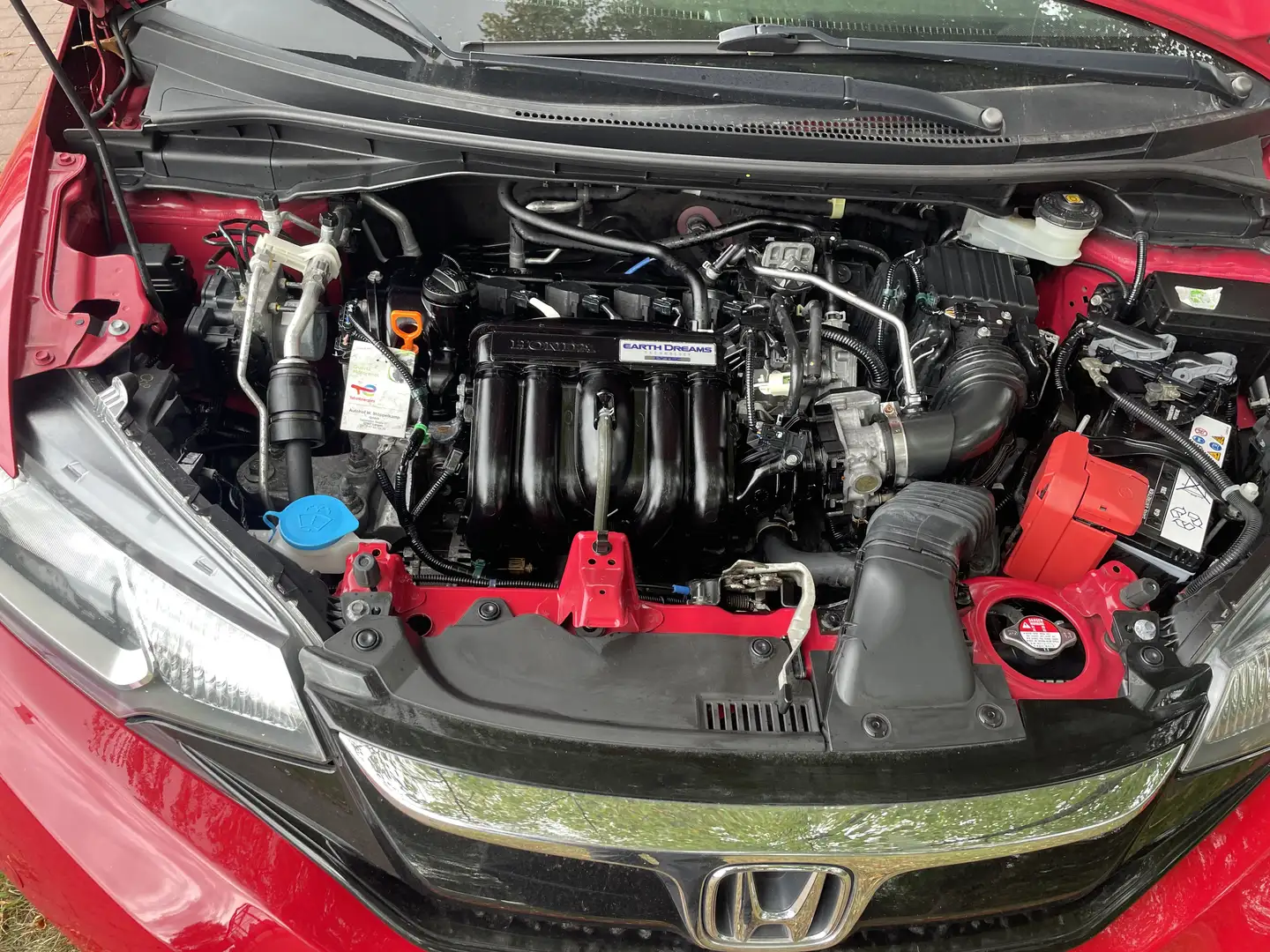 Honda Jazz Comfort 1.3 i-VTEC NAVI+EINPARK+SITZH+ALLWETTER Rot - 2