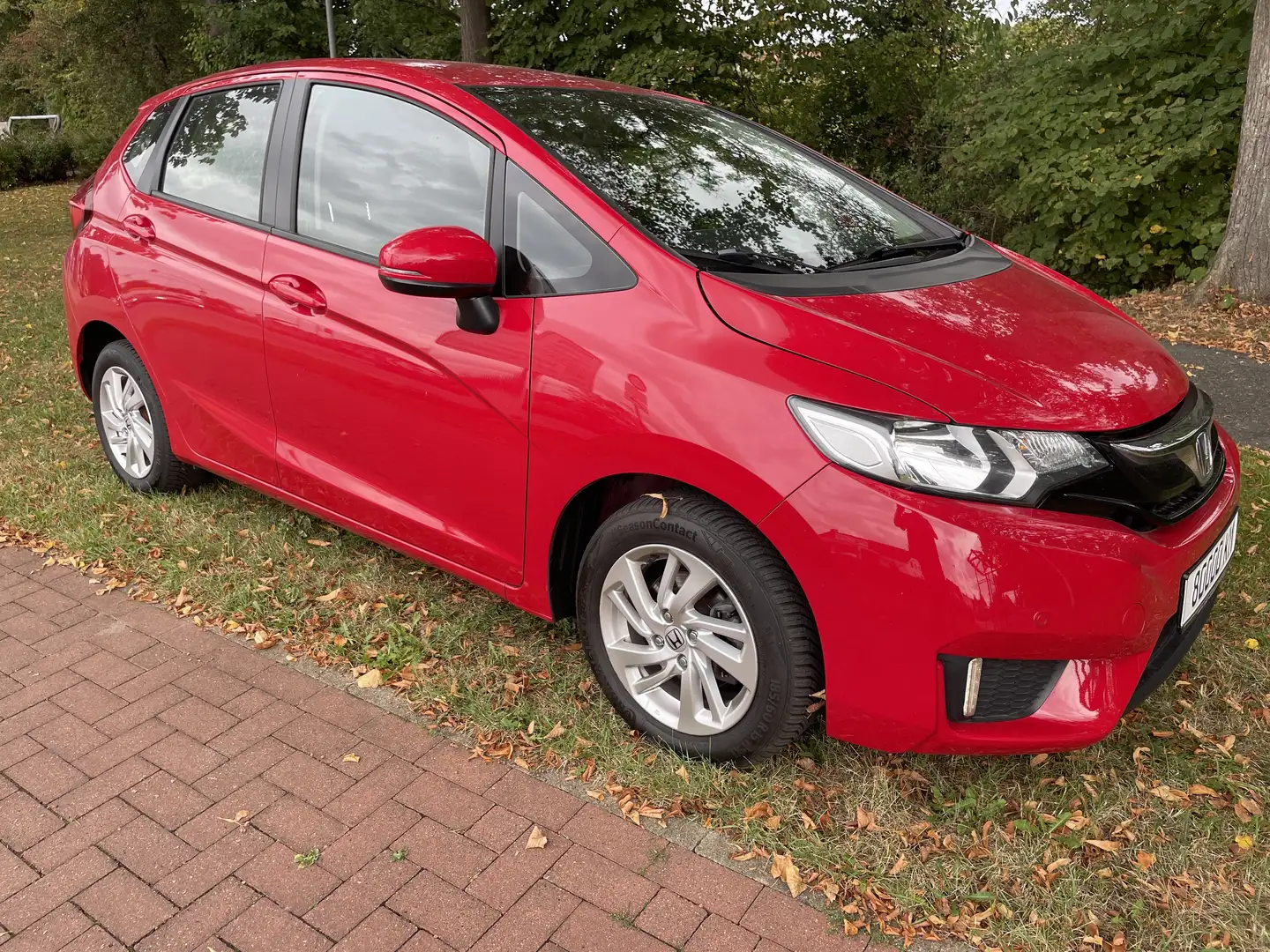 Honda Jazz Comfort 1.3 i-VTEC NAVI+EINPARK+SITZH+ALLWETTER Rot - 1