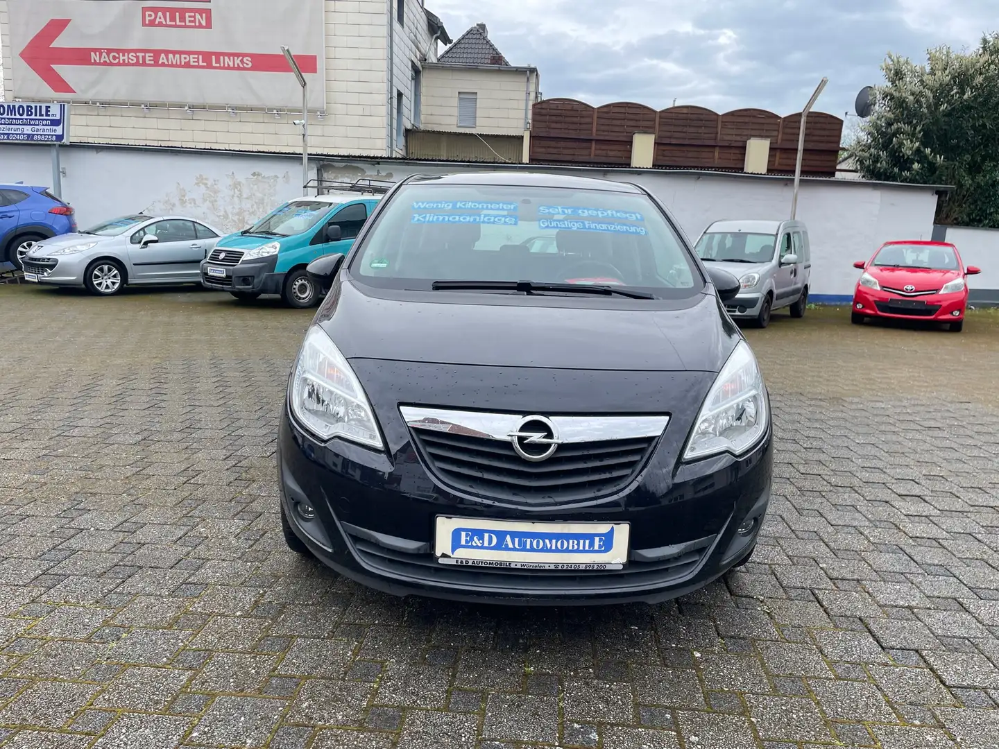 Opel Meriva 1.4 ecoflex Edition*ORG.83.000KM*KLIMA* Schwarz - 2