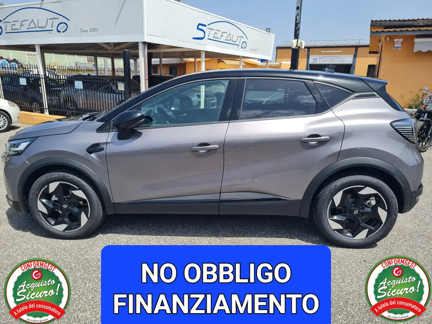 Renault Captur 1.0 eco-g Techno 100cv*GPL*NAV*CAMERA*CARPLAY* Grigio - 1