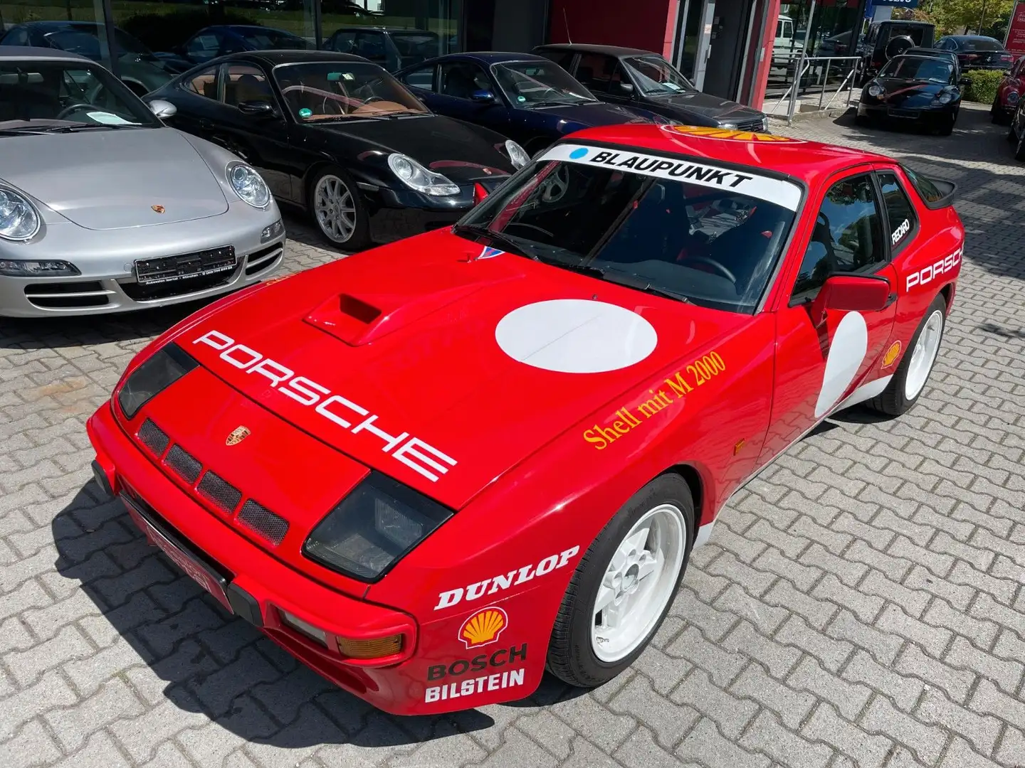 Porsche 944 " Optik 924 GTS" / CUP-Look- H-Kennz.! Roşu - 1