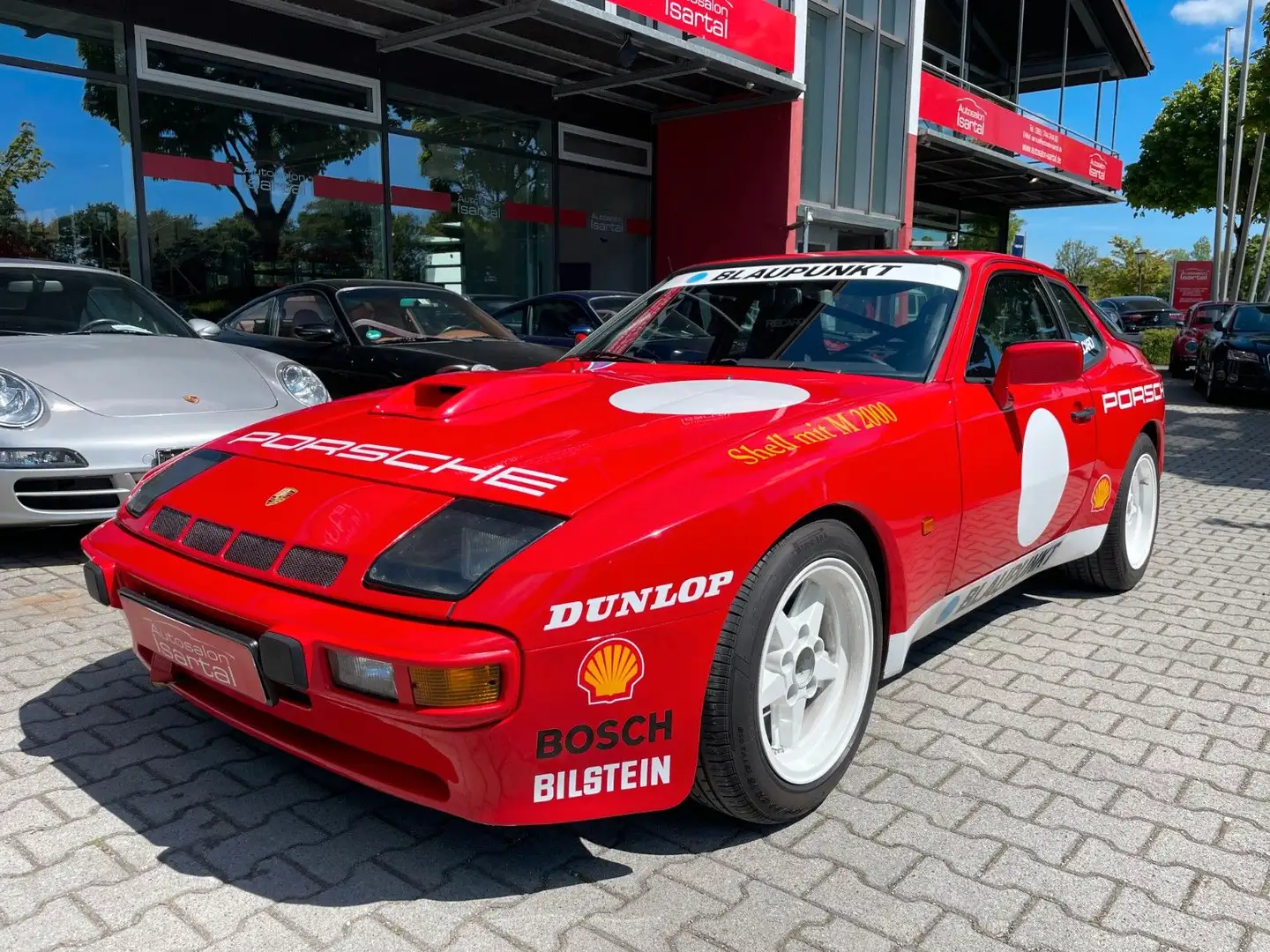 Porsche 944 " Optik 924 GTS" / CUP-Look- H-Kennz.! Roşu - 2