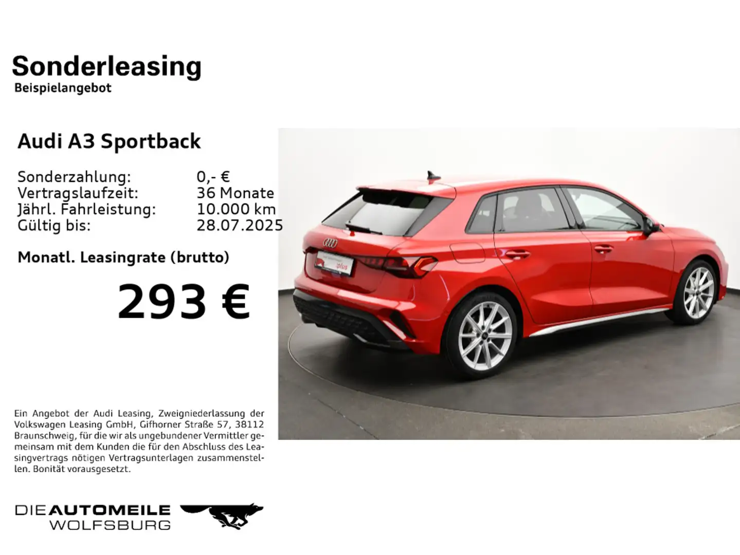 Audi A3 35 TFSI S line LED Rot - 2