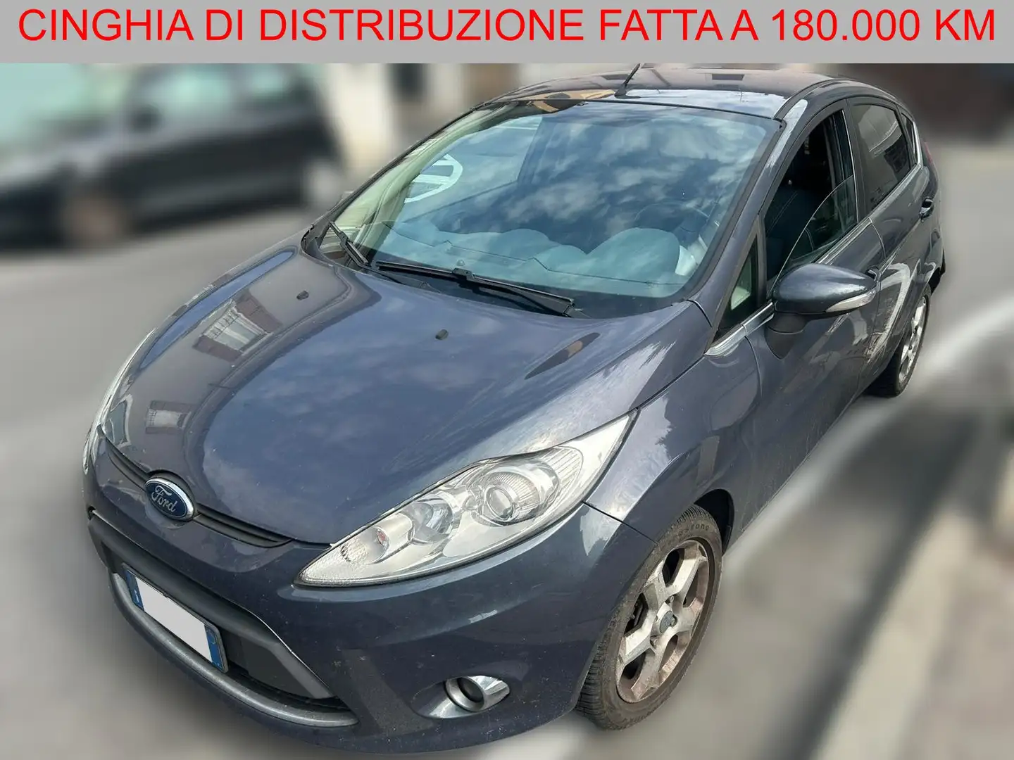 Ford Fiesta 5p 1.6 tdci + c/esp 95cv E5 - ANCHE NEOPATENTATI Blu/Azzurro - 1