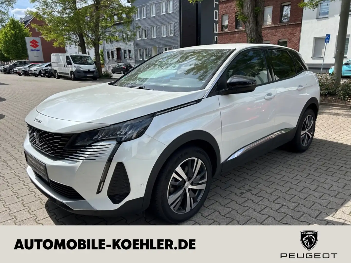 Peugeot 3008 1.2 EU6d Allure Pack PureTech Navi Digitales Cockp Weiß - 1
