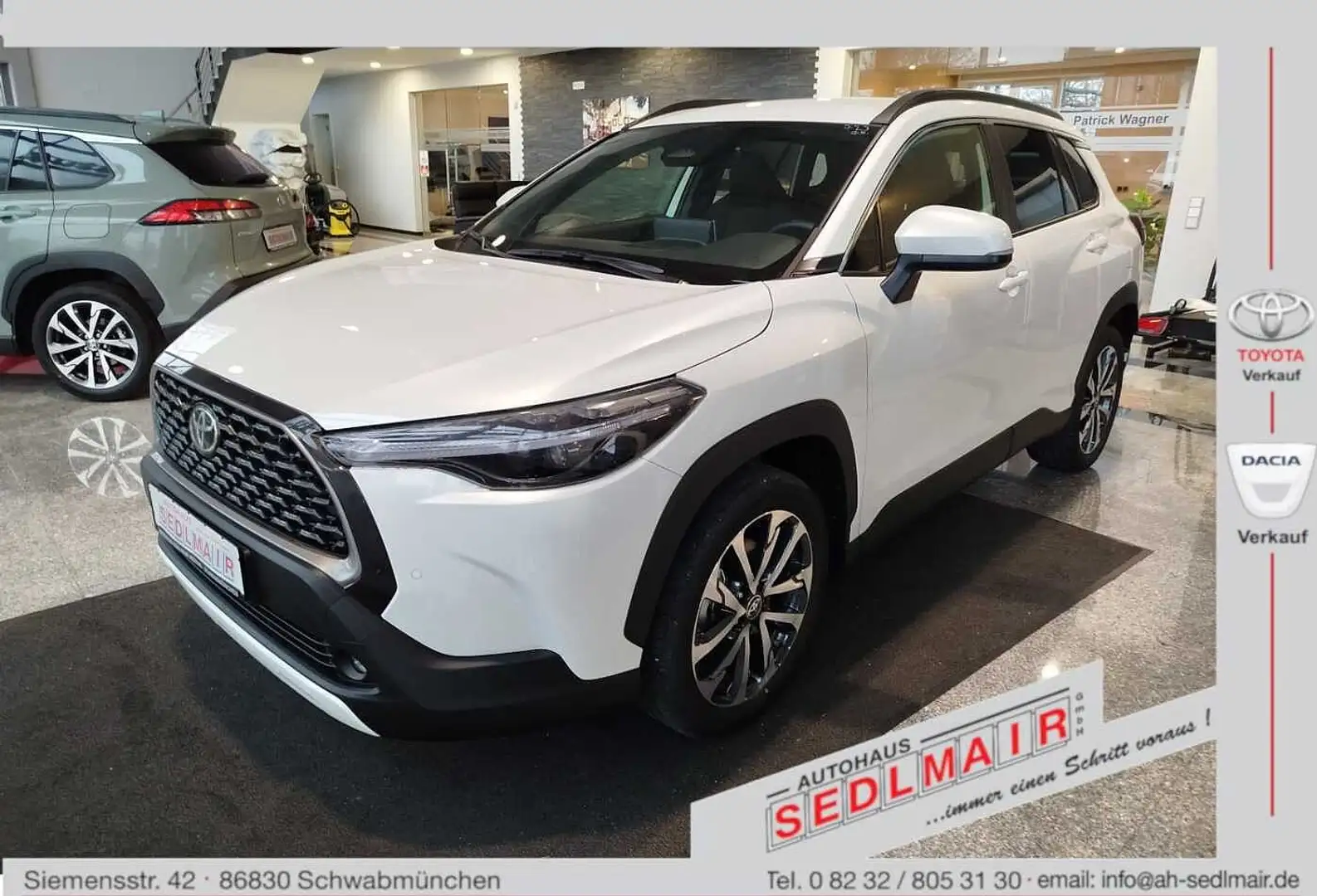 Toyota Corolla Cross Hybrid Style KAMERA/ELEKTR. HECKKLAPPE Blanc - 1