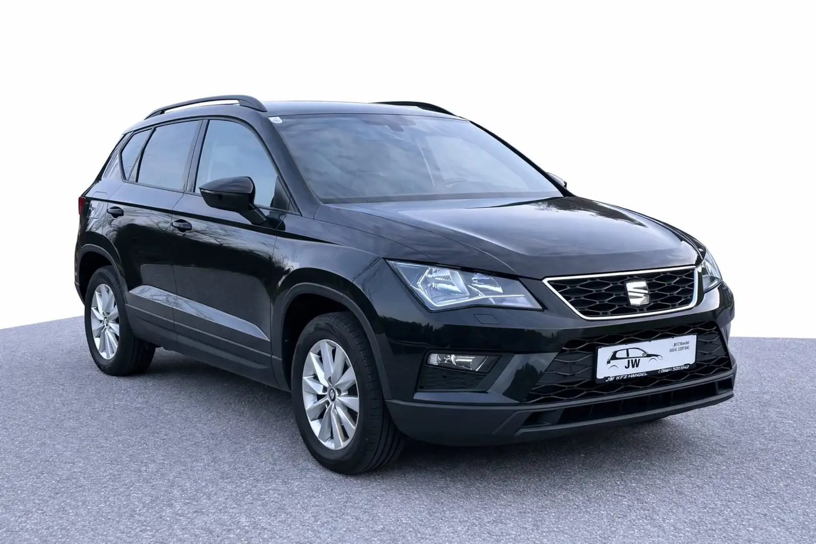 SEAT Ateca *Garantie*, Service+Pickerl NEU Schwarz - 1
