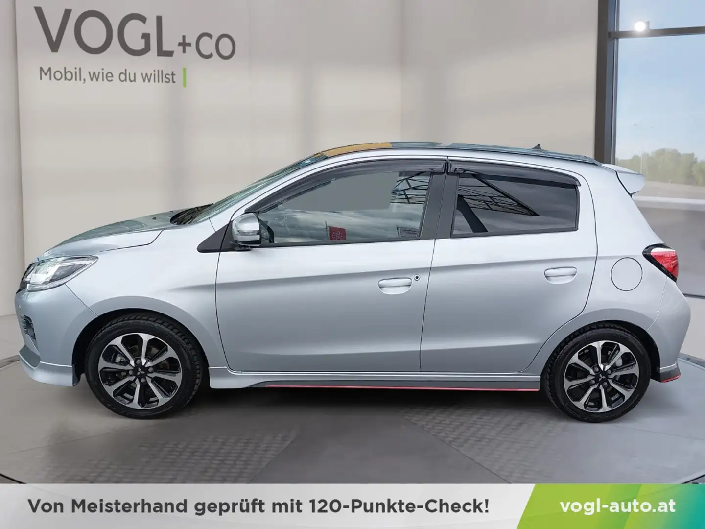 Mitsubishi Space Star 1,2 Mivec Diamond AS&G Auto. CVT Silber - 2