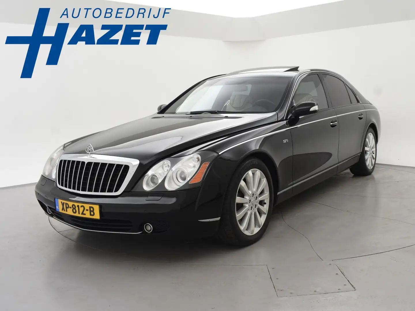 Maybach 57 6.0 V12 S 612 PK AUT. *UNIEK* + MASSAGE | KOELKAST Schwarz - 1