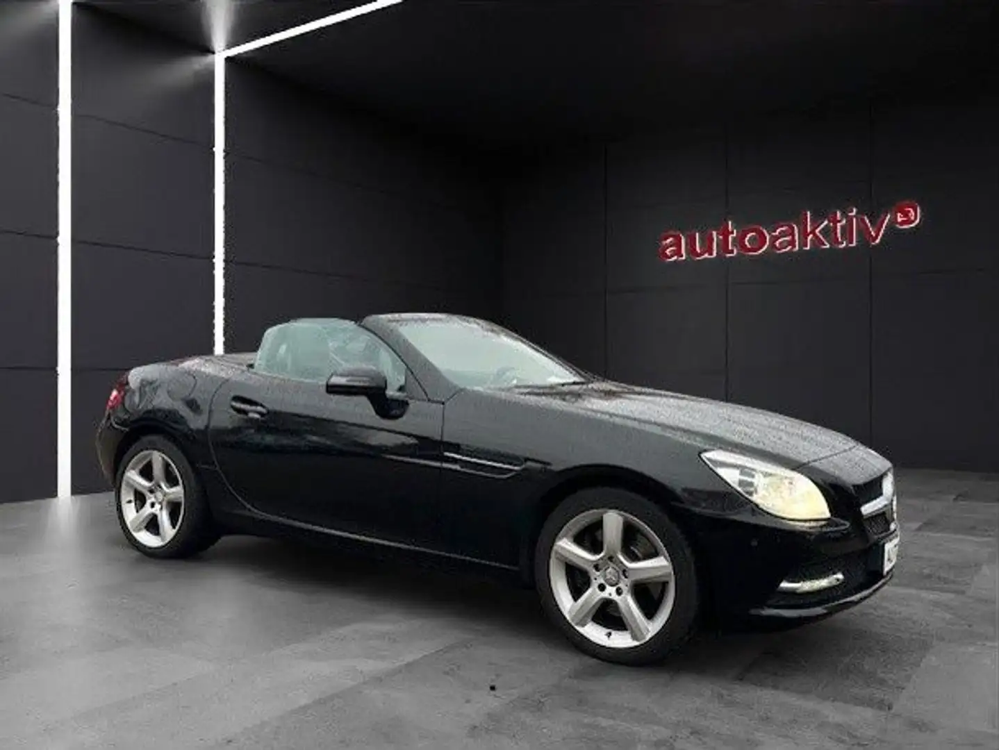 Mercedes-Benz SLK 250 CDI Roadster/VollLeder/Airscarf/Bi-Xenon Noir - 2