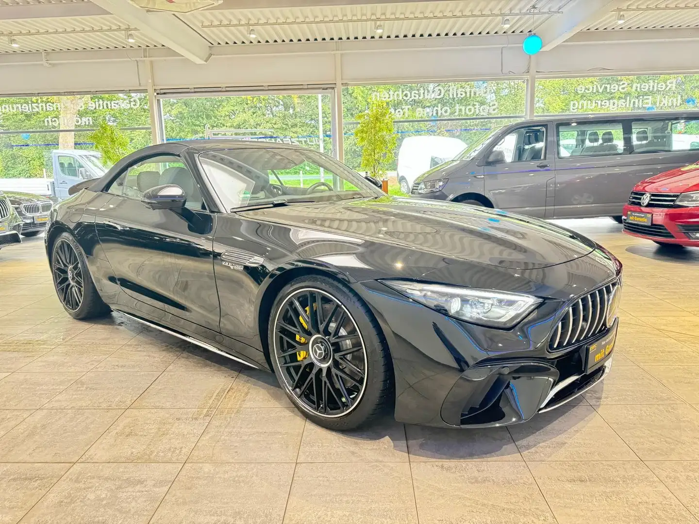Mercedes-Benz SL 63 AMG 4Matic+*3-Jahre Junge Sterne Garantie* Schwarz - 1